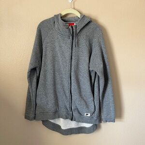 Nike Gray Zip Up Hoodie Jacket